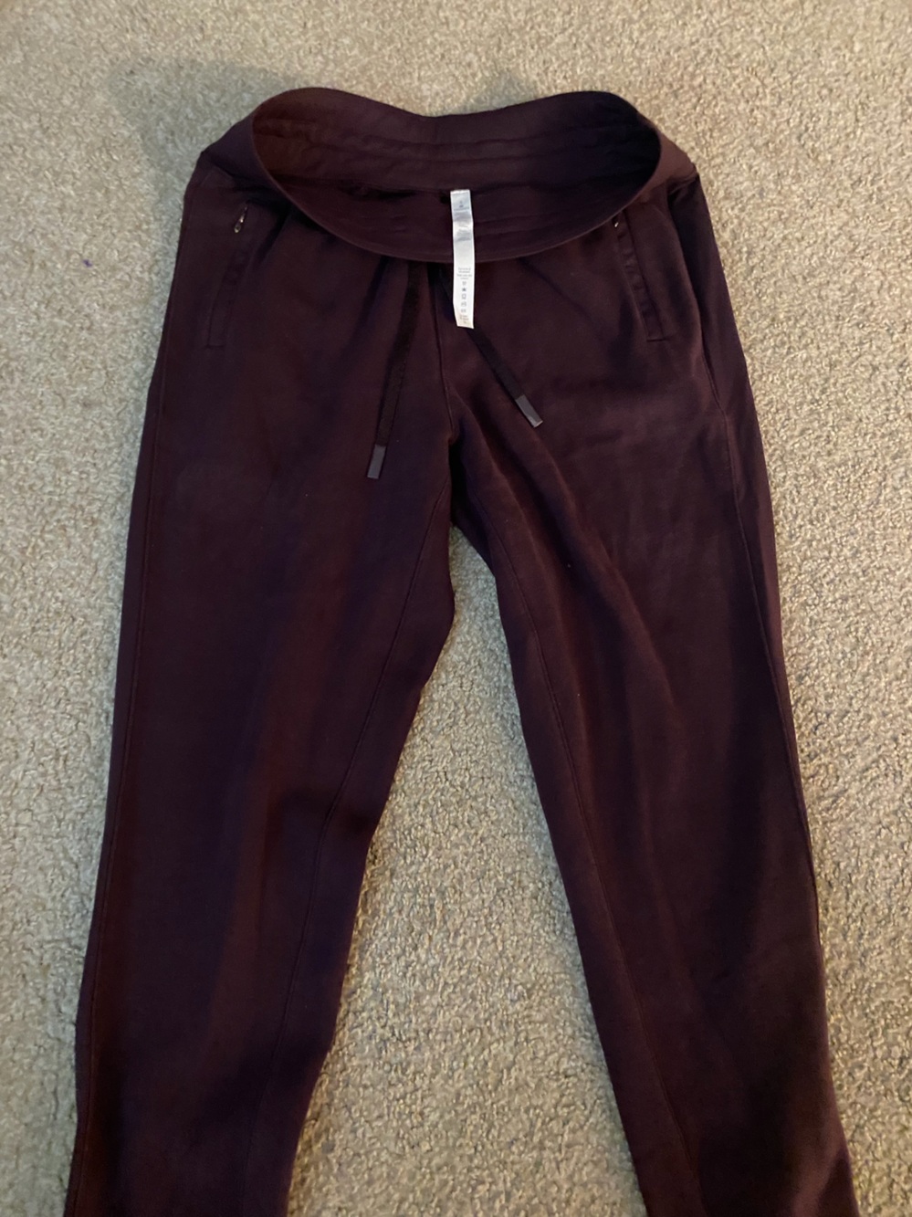Lulú Lemon Women’s Jogger Pants in Dark Plum - Comfortable Casual Wear